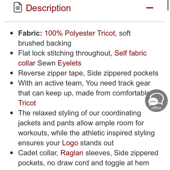 Sport-Tek Youth Track Suit - Picture 4 of 14